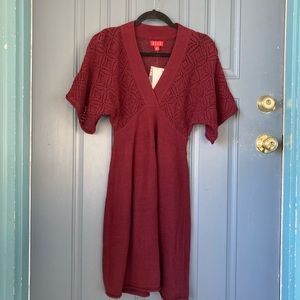 Elle Curtain Call Sweater Dress, Size Medium, NWT